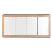 Mebel Elite Комод Blago 180 см, дуб «Сонома»/белый, W.LUNEA/DS/B/KOM4D - Home Club, изображение 3