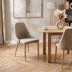 Mebel Elite Стул Torino, бежевый, ME.TORINO/BZ/D/T/K - Home Club, изображение 2
