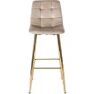 Mebel Elite Барный стул Ariel цвета экрю из велюра, ME.ARIEL/EC/ZL/V/H - Home Club, изображение 3