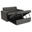 Mebel Elite Раскладной кресло Aster для сна, чёрный, ME.ASTER/CZ/T/SOF - Home Club, изображение 8