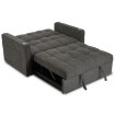 Mebel Elite Раскладной кресло Aster для сна, чёрный, ME.ASTER/CZ/T/SOF - Home Club, изображение 10