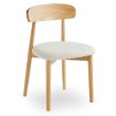 Mebel Elite Стул Alvin «Дуб/Бежевый», ME.ALVIN/BZ/D/T/K - Home Club