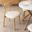 Mebel Elite Стул Alvin «Дуб/Бежевый», ME.ALVIN/BZ/D/T/K - Home Club, изображение 3