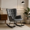 Mebel Elite Крісло-гойдалка Elis, сіре, ME.ELIS/P/V/FW - Home Club, зображення 2