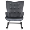 Mebel Elite Крісло-гойдалка Elis, сіре, ME.ELIS/P/V/FW - Home Club, зображення 3