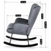 Mebel Elite Крісло-гойдалка Elis, сіре, ME.ELIS/P/V/FW - Home Club, зображення 7