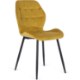 Mebel Elite Стілець Lucky, гірчичного кольору, велюровий, ME.LUCKY/CU/V/K - Home Club