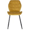 Mebel Elite Стул Lucky, горчичного цвета, велюровый, ME.LUCKY/CU/V/K - Home Club, изображение 5