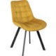 Mebel Elite Стул Rick, горчичного цвета, велюровый, ME.RICK/CU/V/K - Home Club