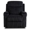 Mebel Elite Раскладной кресло Torres, черный вельвет, ME.TORRES/CZ/SZTR/FW - Home Club, изображение 3