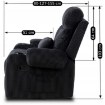 Mebel Elite Раскладной кресло Torres, черный вельвет, ME.TORRES/CZ/SZTR/FW - Home Club, изображение 14