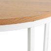 Mebel Elite Столик Hantel «Золотой дуб»/«Белый», ME.HANTEL/DZ/B/L - Home Club, изображение 7