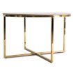 Mebel Elite Керамічний столик Marine, білий мармур/золотий, ME.MARINE/B/PL/ZL/L - Home Club, зображення 3