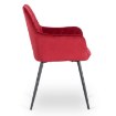 Mebel Elite Стул Bresso бордового цвета из велюра, ME.BRESSO/BOR/CZ/V/K - Home Club, изображение 7
