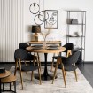 Mebel Elite Стул Ruiz, чёрный, ME.RUIZ/CZ/T/K - Home Club, изображение 2