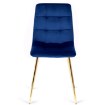 Mebel Elite Стул York, темно-синий, велюровый, ME.YORK/GR/ZL/V/K - Home Club, изображение 3