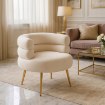 Mebel Elite Кресло Preston кремового цвета, ME.PRESTON/KR/ZL/T/FW - Home Club, изображение 2