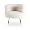 Mebel Elite Кресло Preston кремового цвета, ME.PRESTON/KR/ZL/T/FW - Home Club, изображение 3