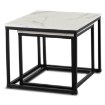 Mebel Elite Набор столиков Ori «Белый мрамор», ME.ORI/BM/CZ/L - Home Club, изображение 3