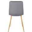 Mebel Elite Комплект: стол Harry (102–142 см) из дуба Artisan и 4 стула Fredy серого цвета, W.HARRY/DA/S/FREDY/P/D/V/Z4/K - Home Club, изображение 14