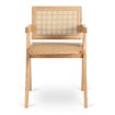 Mebel Elite Стул Madera «Дуб/Бежевый» с ажурной отделкой, ME.MADERA/KR/RT/D/DK/K - Home Club, изображение 6
