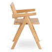 Mebel Elite Стул Madera «Дуб/Бежевый» с ажурной отделкой, ME.MADERA/KR/RT/D/DK/K - Home Club, изображение 7
