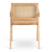 Mebel Elite Стул Madera «Дуб/Бежевый» с ажурной отделкой, ME.MADERA/KR/RT/D/DK/K - Home Club, изображение 8