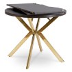 Mebel Elite Стол Lugo, раскладной, 90–190 см, черный/золотой, ME.LUGO/CZ/ZL/S - Home Club, изображение 7