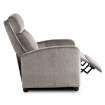 Mebel Elite Розкладне крісло Danny, сіре, велюрове, ME.DANNY/P/V/FW - Home Club, зображення 6
