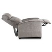 Mebel Elite Розкладне крісло Danny, сіре, велюрове, ME.DANNY/P/V/FW - Home Club, зображення 7