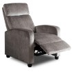 Mebel Elite Розкладне крісло Danny, сіре, велюрове, ME.DANNY/P/V/FW - Home Club, зображення 8