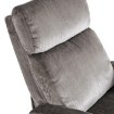 Mebel Elite Розкладне крісло Danny, сіре, велюрове, ME.DANNY/P/V/FW - Home Club, зображення 10