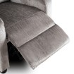 Mebel Elite Розкладне крісло Danny, сіре, велюрове, ME.DANNY/P/V/FW - Home Club, зображення 12