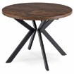 Mebel Elite Стол Lukas, раскладной, 100–250 см, дуб рустикальный/чёрный, ME.LUKAS/DRU/CZ/S - Home Club