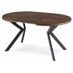 Mebel Elite Стол Lukas, раскладной, 100–250 см, дуб рустикальный/чёрный, ME.LUKAS/DRU/CZ/S - Home Club, изображение 6