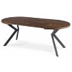 Mebel Elite Стол Lukas, раскладной, 100–250 см, дуб рустикальный/чёрный, ME.LUKAS/DRU/CZ/S - Home Club, изображение 7