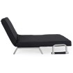 Mebel Elite Двухместное раскладное кресло Bart 2, чёрного цвета, ME.BART2/CZ/T/FW - Home Club, изображение 5