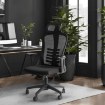 Mebel Elite Вращающееся кресло Juliet, эргономичное, чёрное, ME.JULIET/CZ/T/FO - Home Club, изображение 2