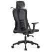 Mebel Elite Вращающееся кресло Juliet, эргономичное, чёрное, ME.JULIET/CZ/T/FO - Home Club, изображение 3