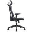 Mebel Elite Вращающееся кресло Juliet, эргономичное, чёрное, ME.JULIET/CZ/T/FO - Home Club, изображение 4
