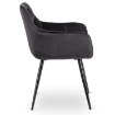 Mebel Elite Стул Modesto, черный, велюровый, ME.MODESTO/CZ/V/K - Home Club, изображение 5