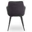 Mebel Elite Стул Modesto, черный, велюровый, ME.MODESTO/CZ/V/K - Home Club, изображение 6