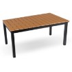 Mebel Elite Садовый стол Argos 140–180 см, дуб/чёрный, ME.ARGOS/140-180/D/CZ/OGR/S - Home Club, изображение 4