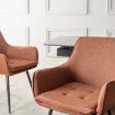 Mebel Elite Стул Edrick Rude, ME.EDRICK/RD/CZ/T/K - Home Club, изображение 4