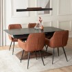 Mebel Elite Стул Edrick Rude, ME.EDRICK/RD/CZ/T/K - Home Club, изображение 6
