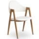 Mebel Elite Стул Willy, белый, экокожа, ME.WILLY/B/E/K - Home Club