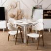 Mebel Elite Стілець Willy, білий, екошкіра, ME.WILLY/B/E/K - Home Club, зображення 2