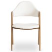 Mebel Elite Стілець Willy, білий, екошкіра, ME.WILLY/B/E/K - Home Club, зображення 7