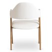 Mebel Elite Стілець Willy, білий, екошкіра, ME.WILLY/B/E/K - Home Club, зображення 9