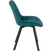 Mebel Elite Стілець Rick, бірюзовий, велюровий, ME.RICK/T/V/K - Home Club, зображення 4